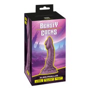 Beasty Cocks - Dildo - Alien-Design mit Struktur & Saugfuß