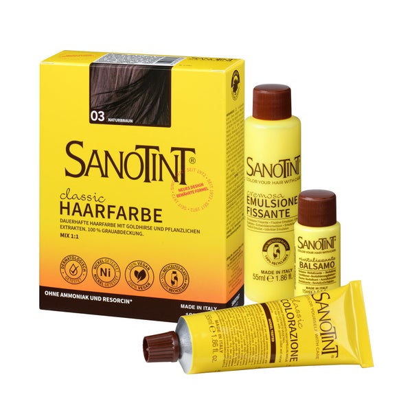 SANOTINT® classic 3 Naturbraun 125 ml