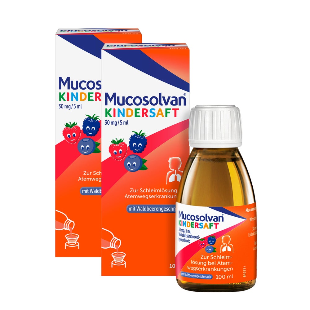 Mucosolvan Kinder Hustensaft 2X100 ml