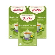 Yogi Tea - Basische Kräuter Bio Kräutertee | 3 x 35,7g 3x17 St