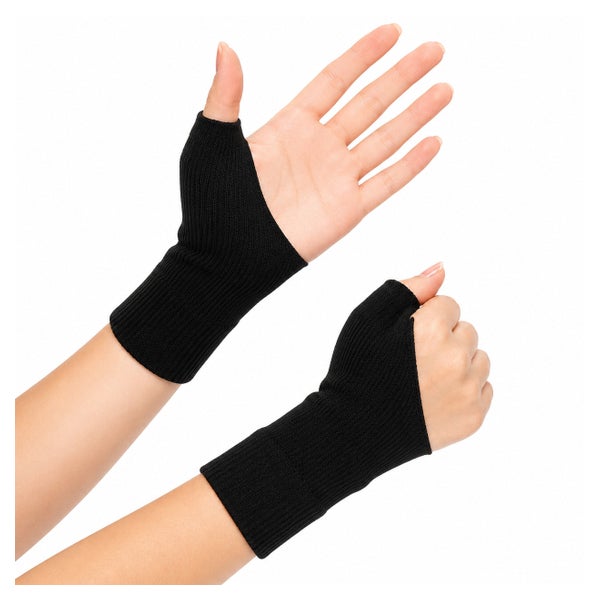 COOL-i Daumenbandage Gelpolster Schwarz, Größe L 2 St