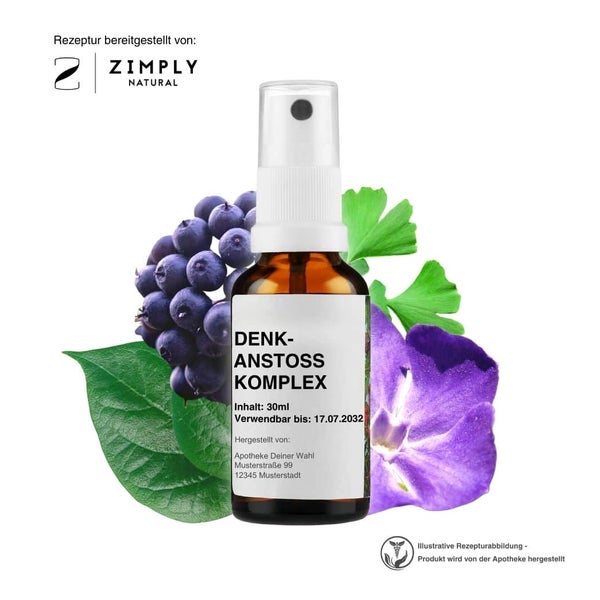 Zimply Natural DENKANSTOß KOMPLEX - Pflanzbasierte Rezeptur 30 ml