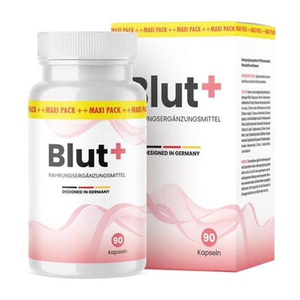 Blut+ Kapseln | aktiven Lebensstil | körperliche Balance 90 St