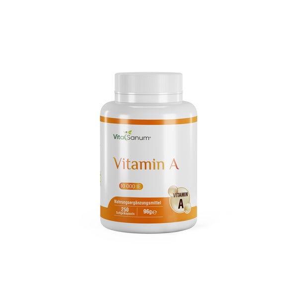 VitaSanum® - Vitamin A 10 000 E 250 Softgelkapseln  St