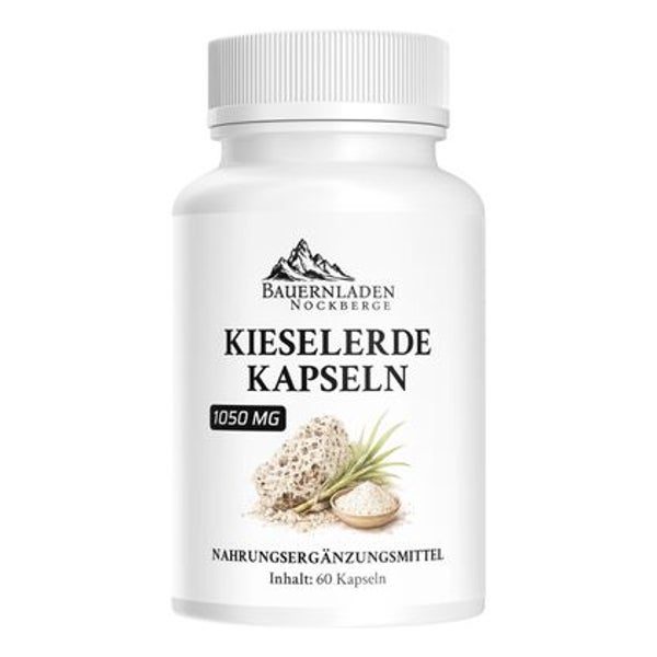 Bauernladen Nockberge | Kieselerde Kapseln 1050 mg 60 St