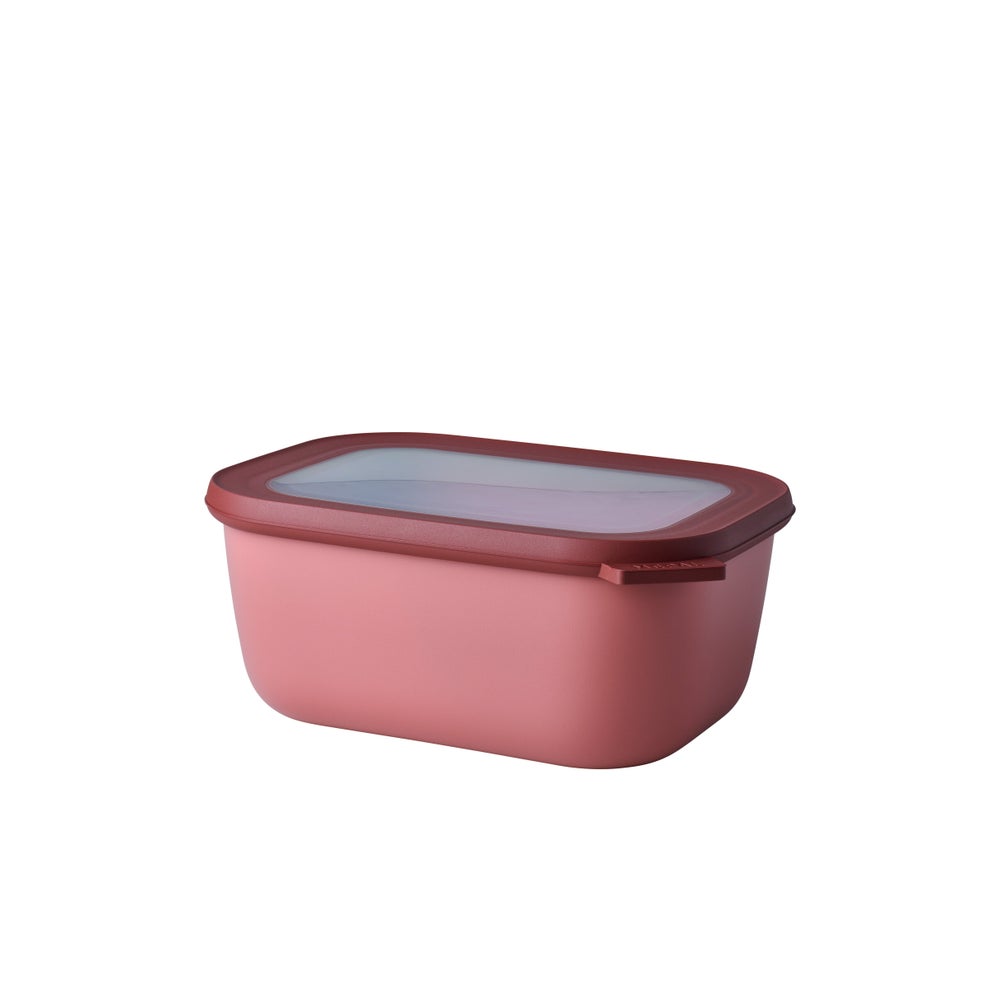 Mepal Multischüssel Cirqula Rechteckig 1500 ml Vivid mauve