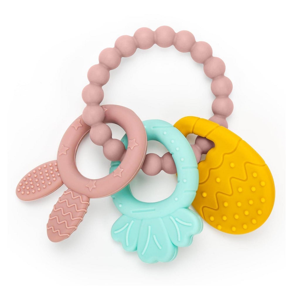 Silikon Baby Beißring Zahnungshandschuh Osterei 1 St