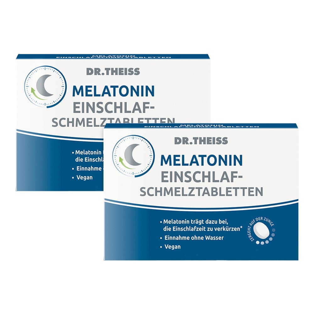 DR. THEISS Melatonin Schmelztabletten 2X30 St