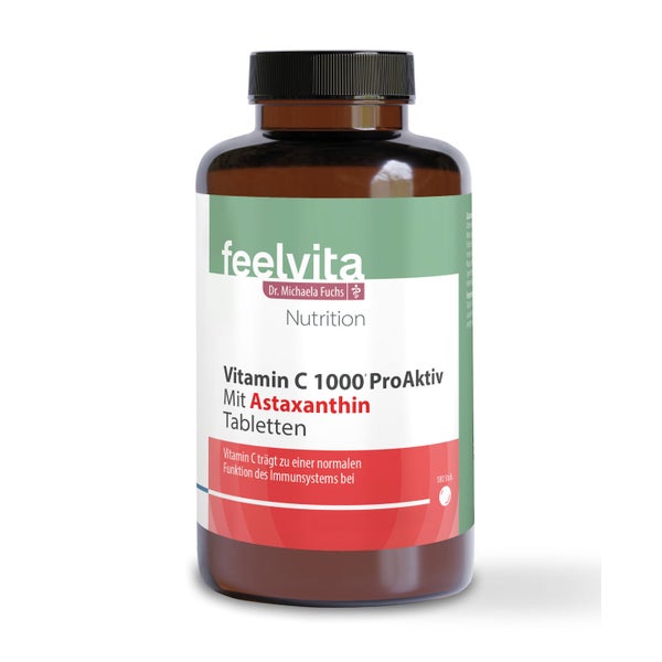 Feelvita Nutrition Vitamin C 1000 ProAktiv Tabletten 180 St
