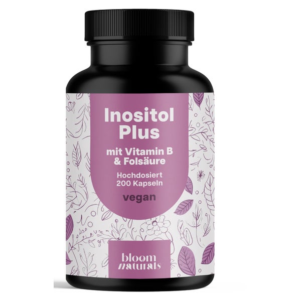 Inositol 2000 mg - 200 Kapseln - Bloom Naturals 200 St