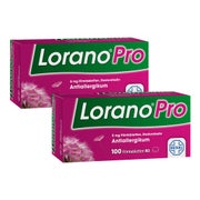Produktabbildung: Lorano®Pro Antiallergikum Doppelpack 2X100 St