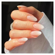 Künstliche Nägel Kurz Mandel Nude Acryl PressOn 24 1 g (1er 1 St