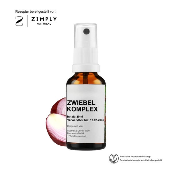 Zimply Natural ZWIEBEL KOMPLEX - Pflanzbasierte Rezeptur 30 ml