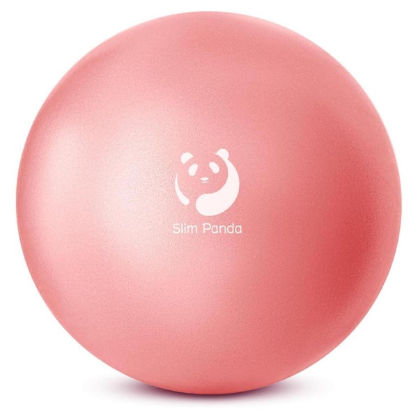 Gymnastikball Pilatesball klein 23cm Strohhalm Balance Rosa 1 St