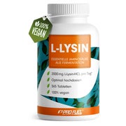 ProFuel - L-Lysin Tabletten 365x 2000mg hochdosiert 365 St