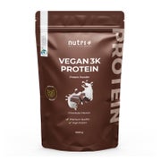 Produktabbildung: nutri+ Veganes Protein Pulver 3k - Chocolate 1000 g