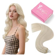 Extensions Micro Echthaar Platinblond 50cm 50 cm-Micro 3-Mic 1 St