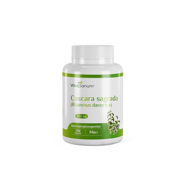 VitaSanum® - Cascara sagrada (Rhamnus davorica) 500 mg 100 K  St