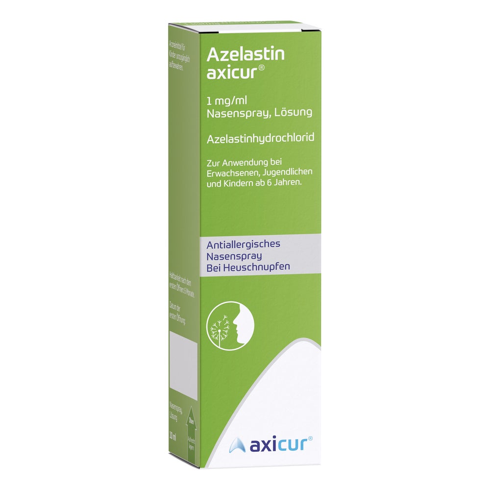 Azelastin Axicur 1 Mg/ml Nasenspray Lösung 10 ml