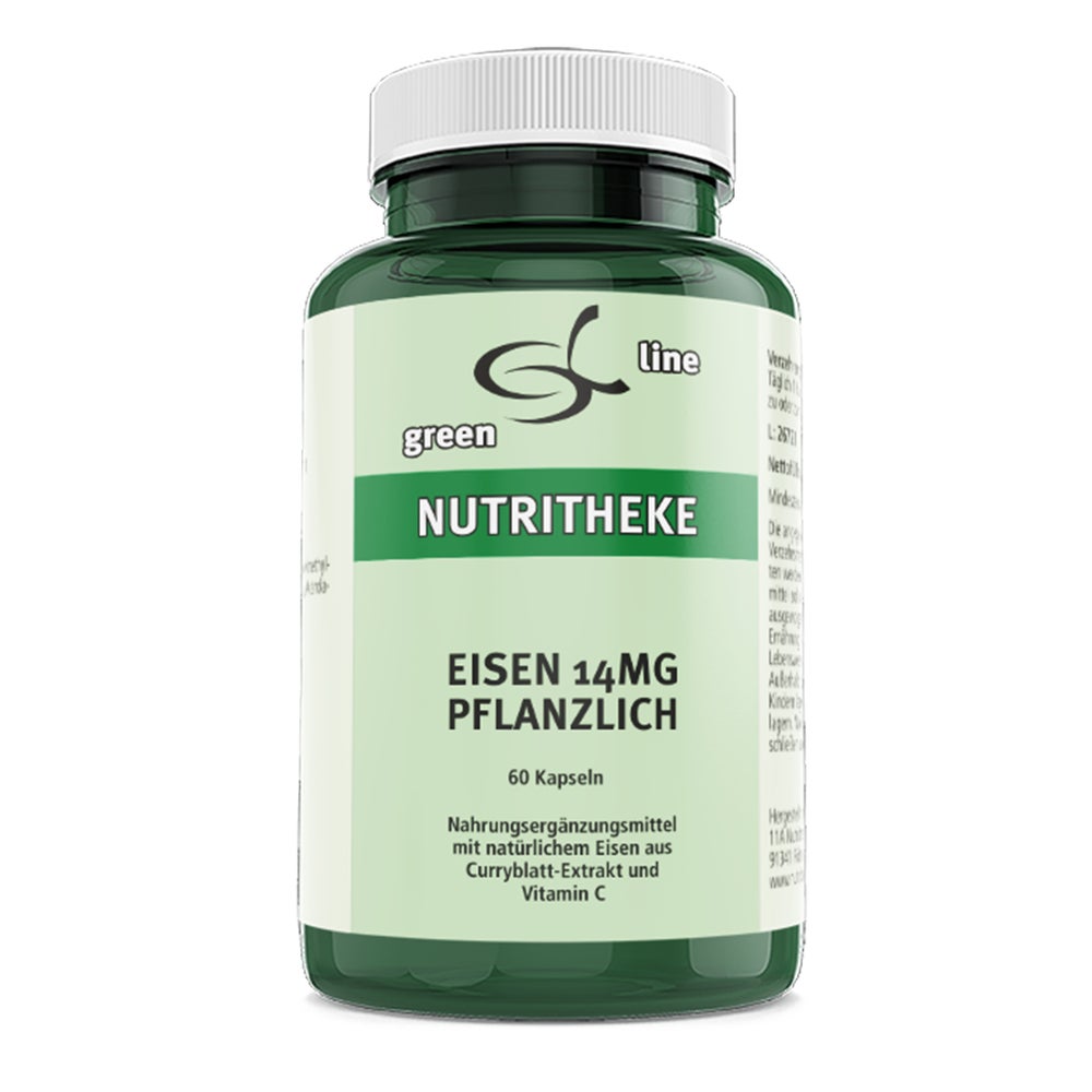 Eisen 14 Mg Pflanzlich 60 St