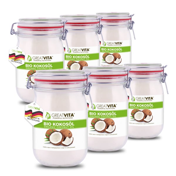 GreatVita Bio Kokosöl 6000 ml