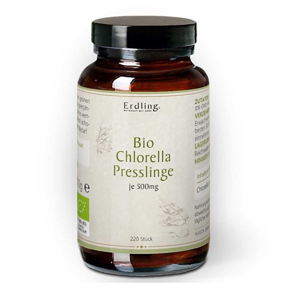 Chlorella Presslinge Bio - Algen Erdling 220 St