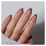 Press On Nägel Short French Almond 16 Größen 32 Stück Gel Wi 1 St