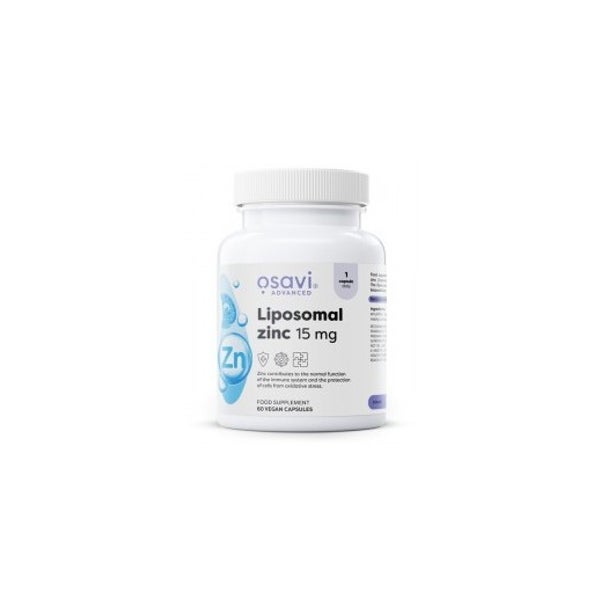 Liposomales Zink 15 mg, vegane Kapseln 60 St