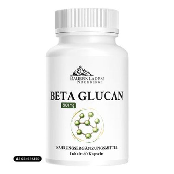 Bauernladen Nockberge | Beta Glucan 3000 mg | 10 Tage Kur 60 St