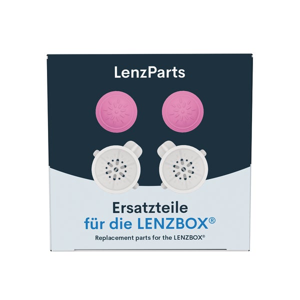 LenzParts Pink Flambé - Hygienepack für die LENZBOX 1 Set