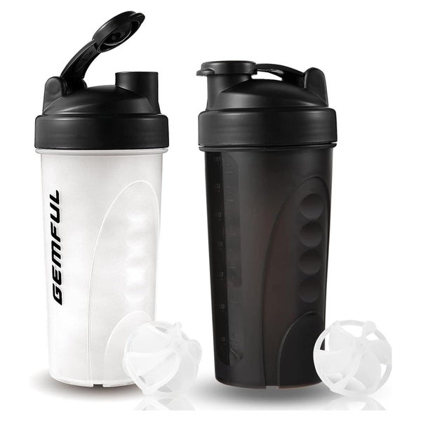 Shaker Proteinshake BPA Frei Sport Fitness 700 ml 2er Pack 1 St