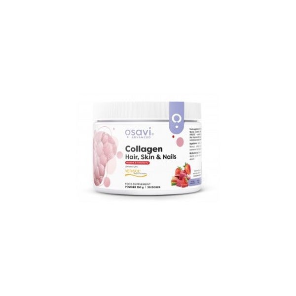 Kollagenpeptide Haare, Haut & Nägel, Rhabarber, Pulver 150 g