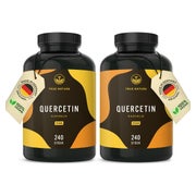 Quercetin - Premium Rohstoff, Made in DE - 16 Monate Vorrat 2x240 St