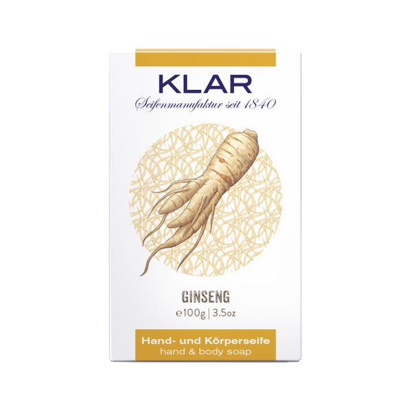 Klar Seife Ginsengseife palmölfrei 100 g
