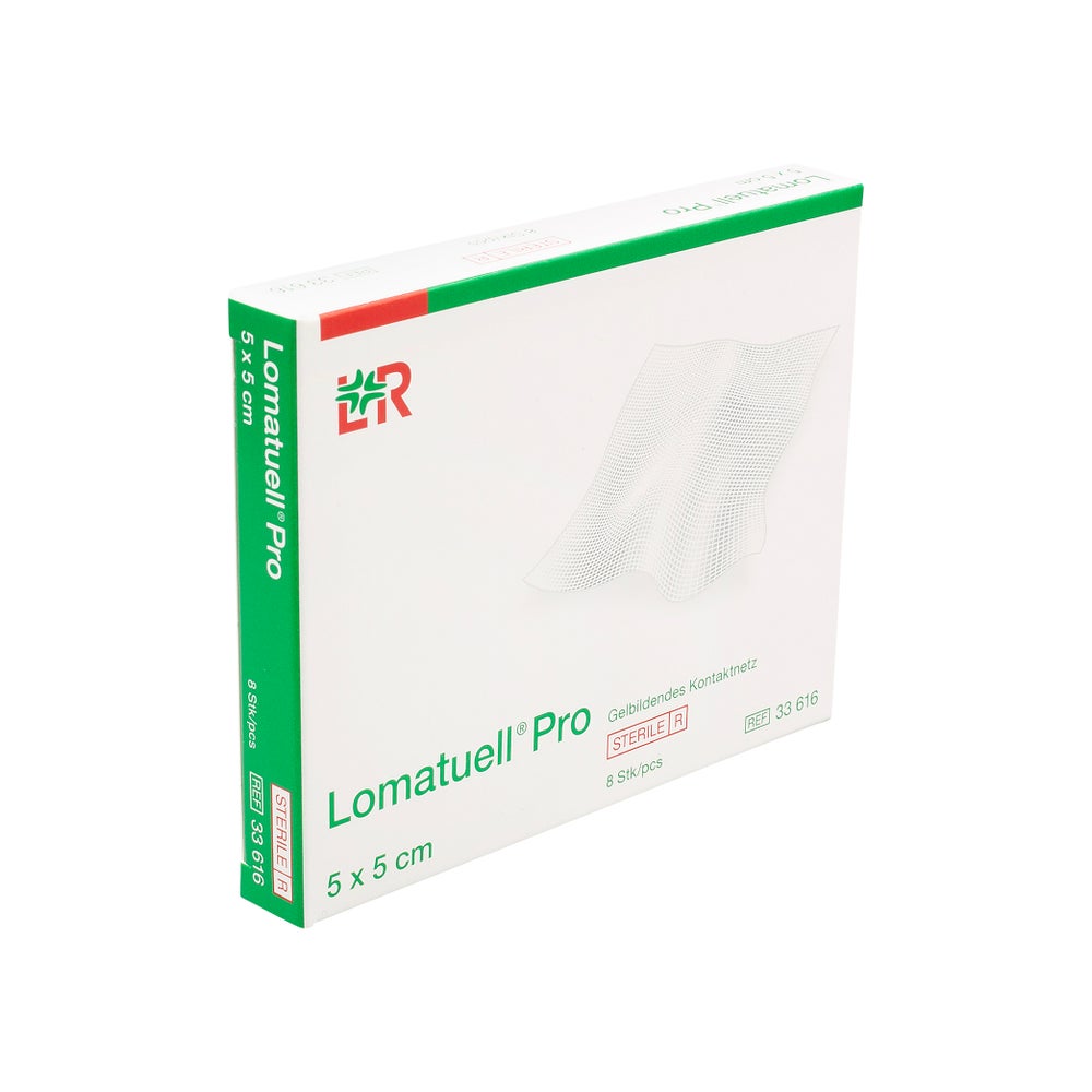 Lomatuell Pro 5x5 Cm Steril 8 St