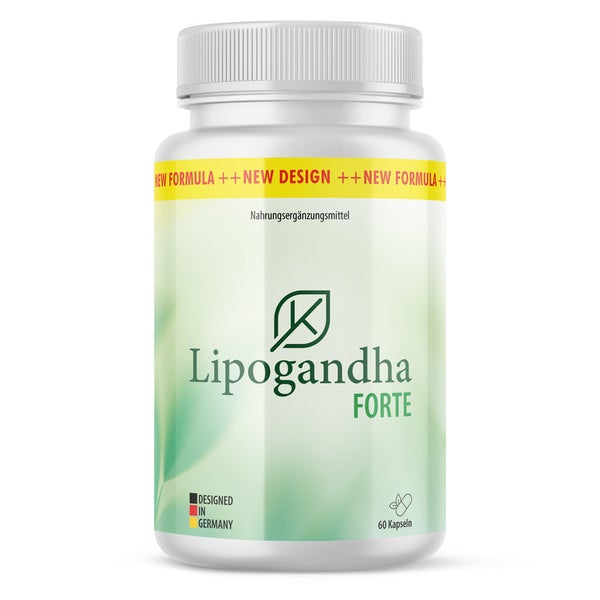 Lipogandha Forte Kapseln mit Zink und Chrom 60 St