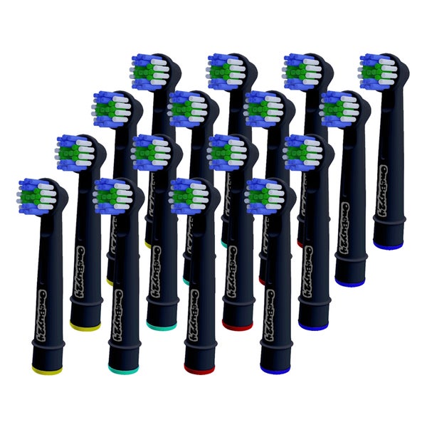 OneBuy24 - Aufsteckbürsten kompatibel mit Oral-B Zahnbürsten 16 St