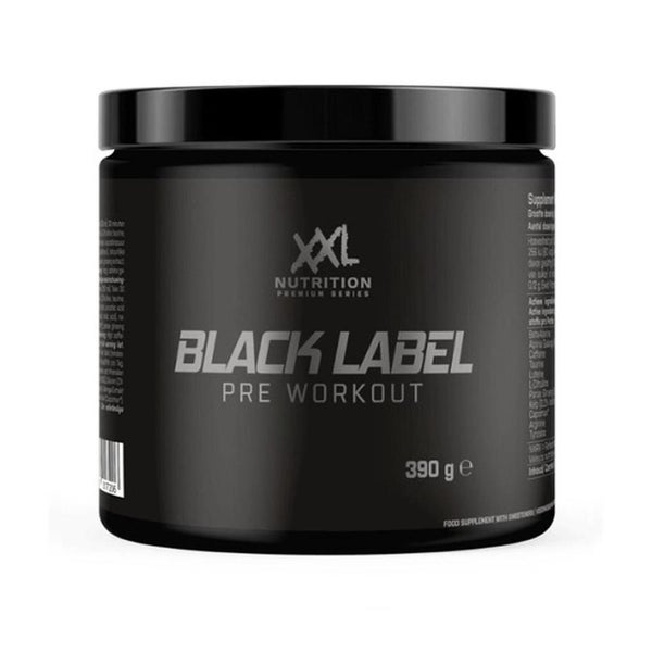 XXL Nutrition Black Label Pre Workout Rote Früchte 390 g