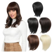 Hair Topper Synthetische Pony Wiglets Dünnes Haar Frauen 30 1 St