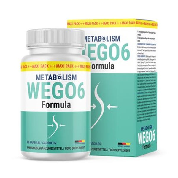 Metabolism Wego6 Formula Kapseln | Stoffwechsel 90 St
