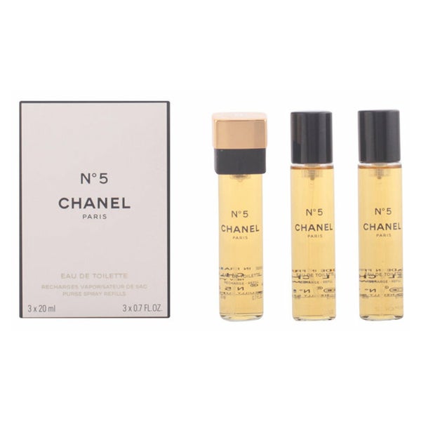 Chanel No. 5 Eau de Toilette Nachfüllung Taschenspray 3 x 20ml 0,06 l