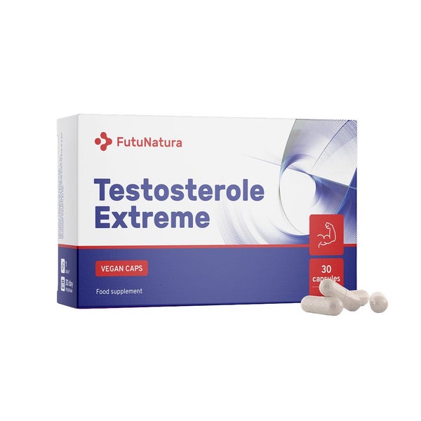 FutuNatura Testosterole Extreme für Ausdauer und Kraft 30 St