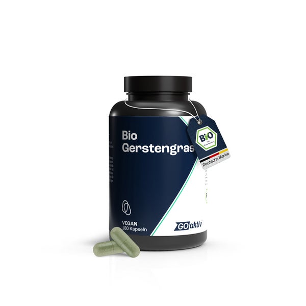 GOaktiv® Bio Gerstengras Kapseln 180 St