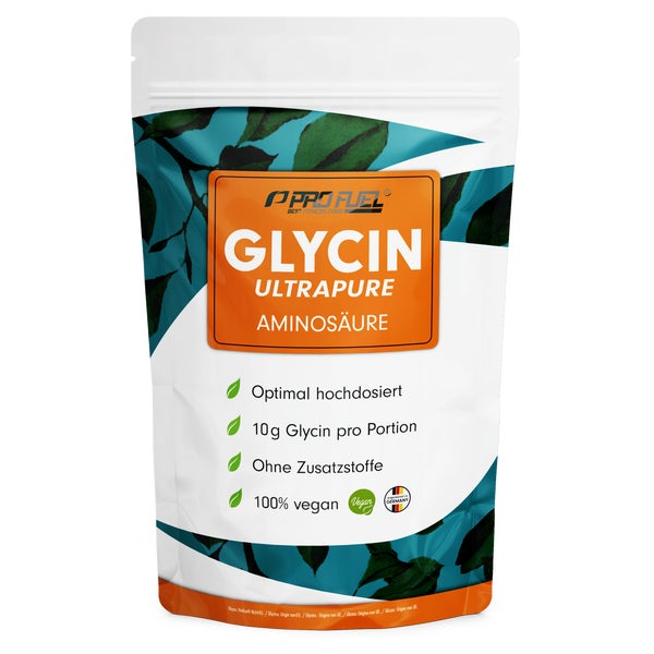 ProFuel - Glycin Pulver 10g 100% vegan laborgeprüft 1000 g