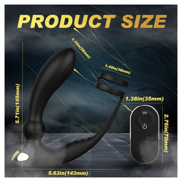 Strong Feel -Prostatavibrator mit Penisring 1 St online kaufen | DocMorris