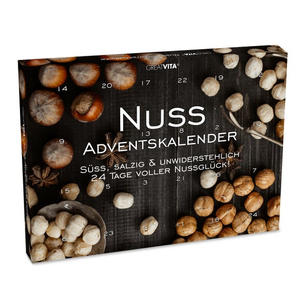 GreatVita Nuss Adventskalender 2025 480 g