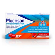 Mucosan Lutschtabletten Rote Früchte 16 St