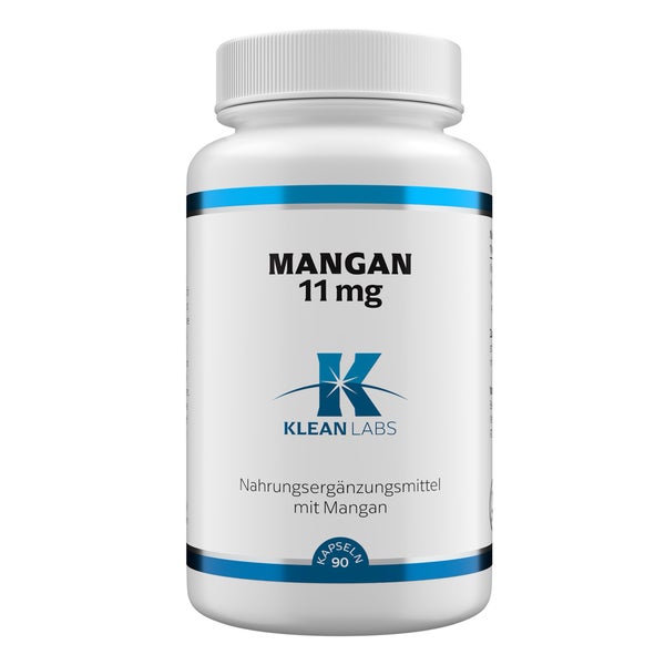 Mangan 11 Mg Klean Labs Kapseln 90 St