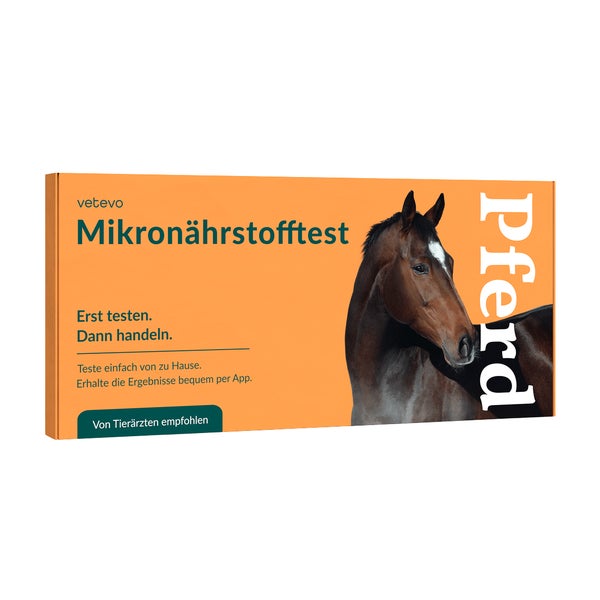 Mikronährstofftest - Mängel Pferd 1 St