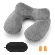 Aufblasbares Nackenkissen Reisekissen ergonomische 1 St